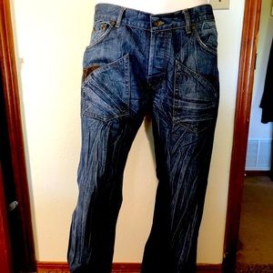 D&G Mens Jeans size 36x34 Style ITTIERRE made in Italy (very Rare) preowned